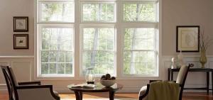 a set of vinyl windows